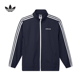 adidas阿迪达斯情侣款梭织夹克外套运动休闲宽松立领IY1631