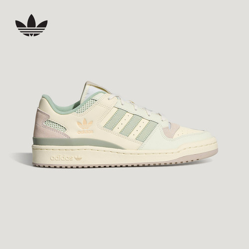 adidas阿迪达斯三叶草中性FORUM LOW CL 休闲篮球风板鞋 LA3797