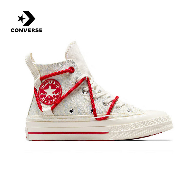 匡威男女鞋龙年新年款CNY红色高帮帆布鞋A08701C A09105C A09106C