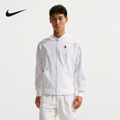NIKE耐克男外套2026夏季休闲训练速干透气网球运动夹克IR6294-100