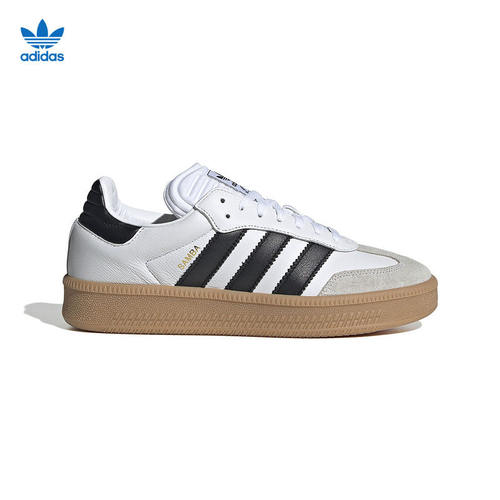 Adidas 阿迪Samba XLG 黑白面包厚底低帮德训复古运动板鞋 IE1377