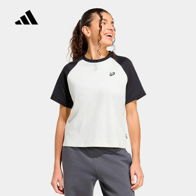 阿迪达斯 （adidas）|（新品）2026夏女短袖T恤 KB7216