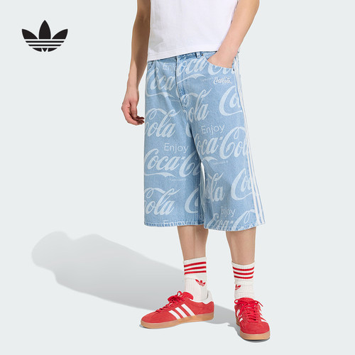 阿迪达斯 （adidas）|（新品）2026秋男牛仔短裤 KY2112