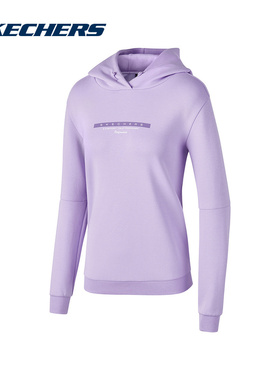 SKECHERS|（新款）2024春女连帽卫衣 P423W135-010Y