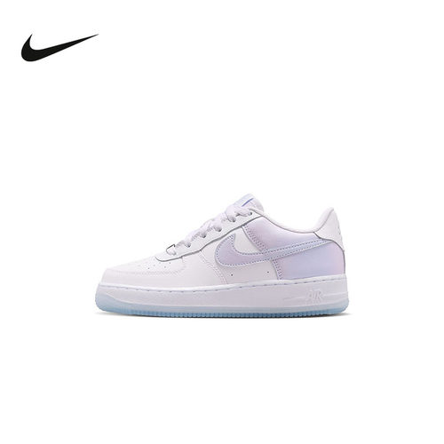 NIKE耐克童鞋 Air Force 1大童空军一号经典缓震运动鞋IR0190-100