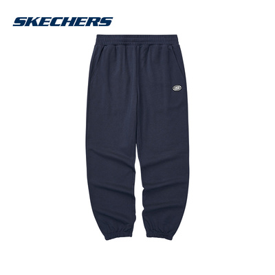 SKECHERS|（新款）2025夏男针织长裤 L224M067-026R