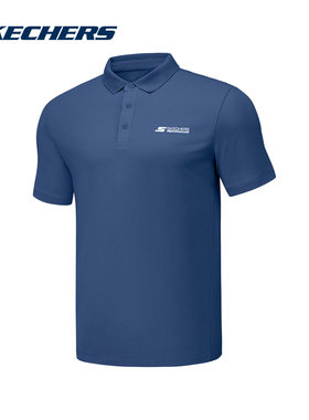 SKECHERS(斯凯奇)|（新品）2025夏男短袖衫 P225M084-0079