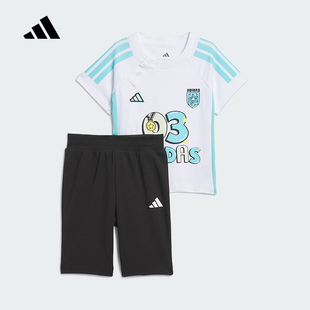 2025夏男婴童短袖 阿迪达斯 adidas 新品 JM3416 套装