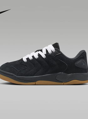 耐克童鞋Jordan SESSION休闲运动鞋复古低帮黑色板鞋IB5679-001