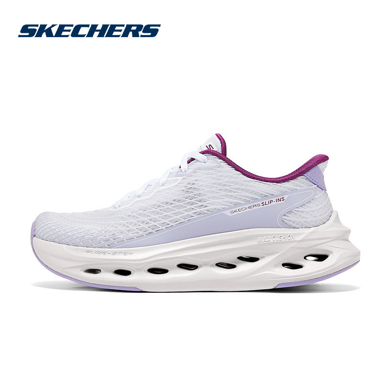 SKECHERS|（新款）2025秋女休闲鞋 129404-WLV,运动鞋new,运动休闲鞋,淘宝优惠券,粉丝福利购,淘宝优惠卷