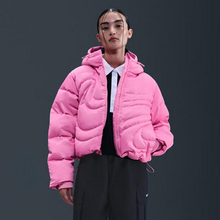 Nike耐克女子羽绒服冬级新款 606 保暖防风绗缝连帽运动夹克IB2006