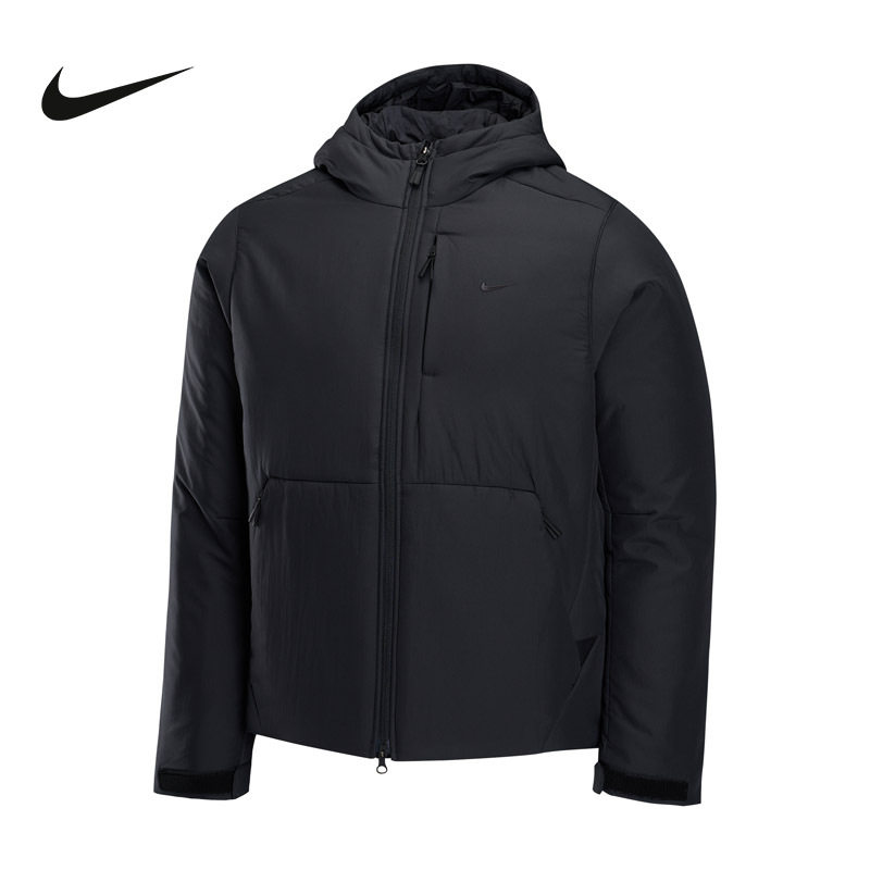 耐克NIKE正品男士棉服2026冬季新款拉链保暖运动棉服 IM5481-010