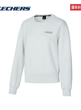 斯凯奇运动2025春女卫衣 P125W005-053A