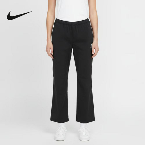 NIKE耐克女裤夏新品ACG宽松运动休闲刺绣logo梭织长裤 IR2341-010