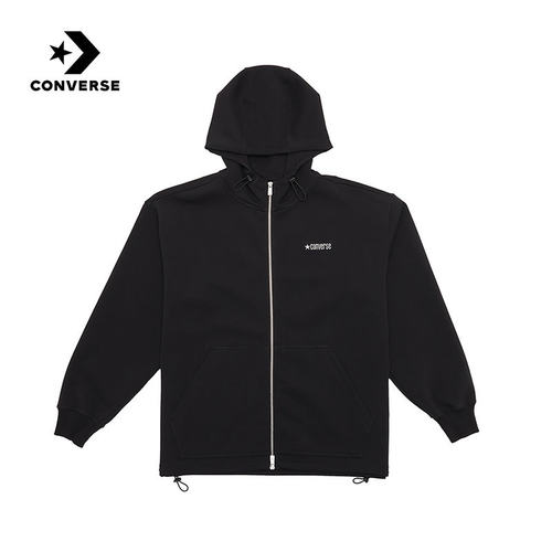 Converse匡威春季男子宽松连帽衫复古外套休闲拉链开衫MCH604-023