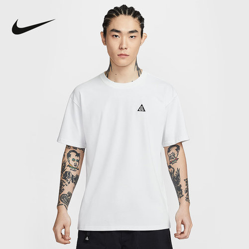 NIKE耐克夏新款ACG DRI-FIT男短袖户外宽松速干图案T恤IH1289-121