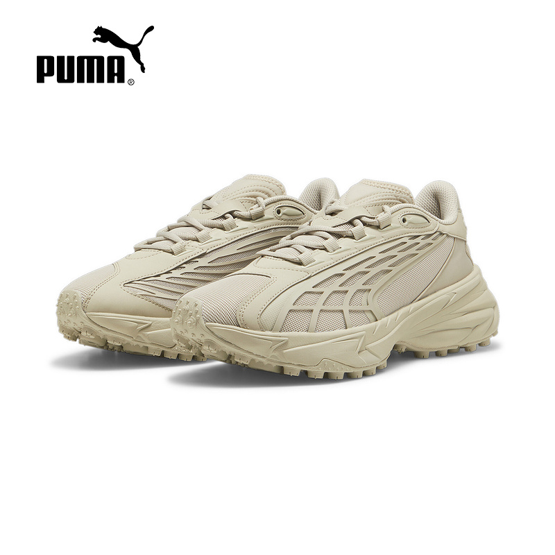 彪马PUMA秋季男女同款Spirex Base厚底缓震低帮休闲鞋 396434-04