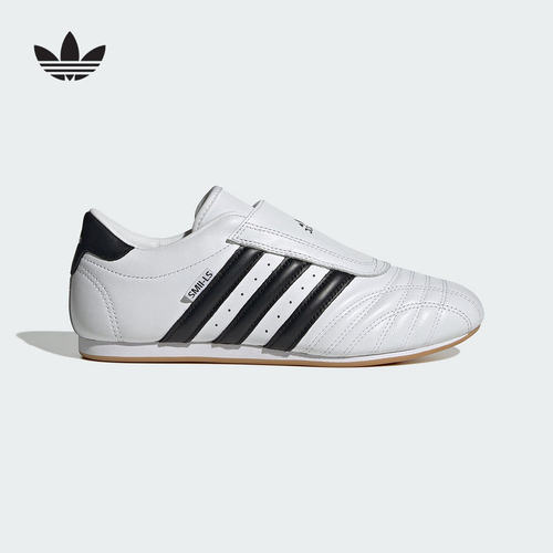 adidas阿迪达斯新款女子TAEKWONDO运动休闲鞋经典薄底板鞋 JQ4774