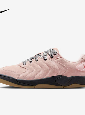 JORDAN耐克男鞋SESSION粉色低帮休闲运动鞋复古板鞋IB3731-600