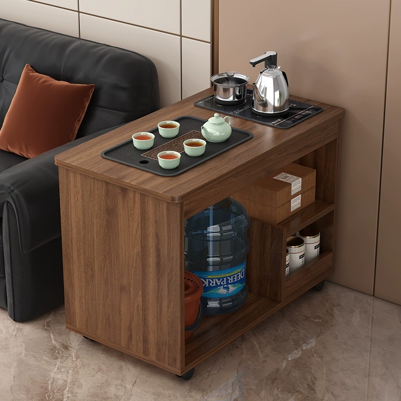 可移动茶几沙发侧边柜小茶台客厅家用茶具烧水壶泡茶桌一体茶吧机