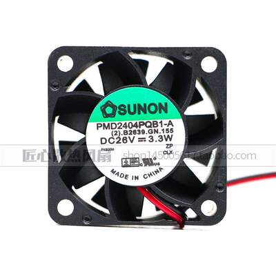 PMD2404PQB1-A DC26V 3.3W 原装正品SUNON 变频器风扇4厘米 4028