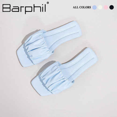 Barphil外穿拖鞋女2026夏季新款外穿时尚防滑法式凉拖鞋子高级感