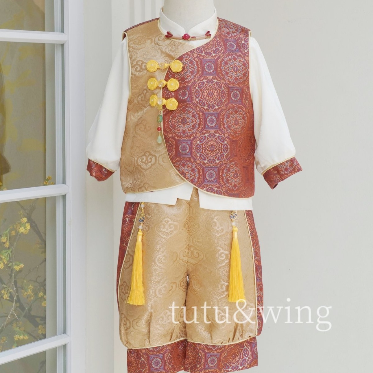 抓周常规唐装兔兔茉男四季