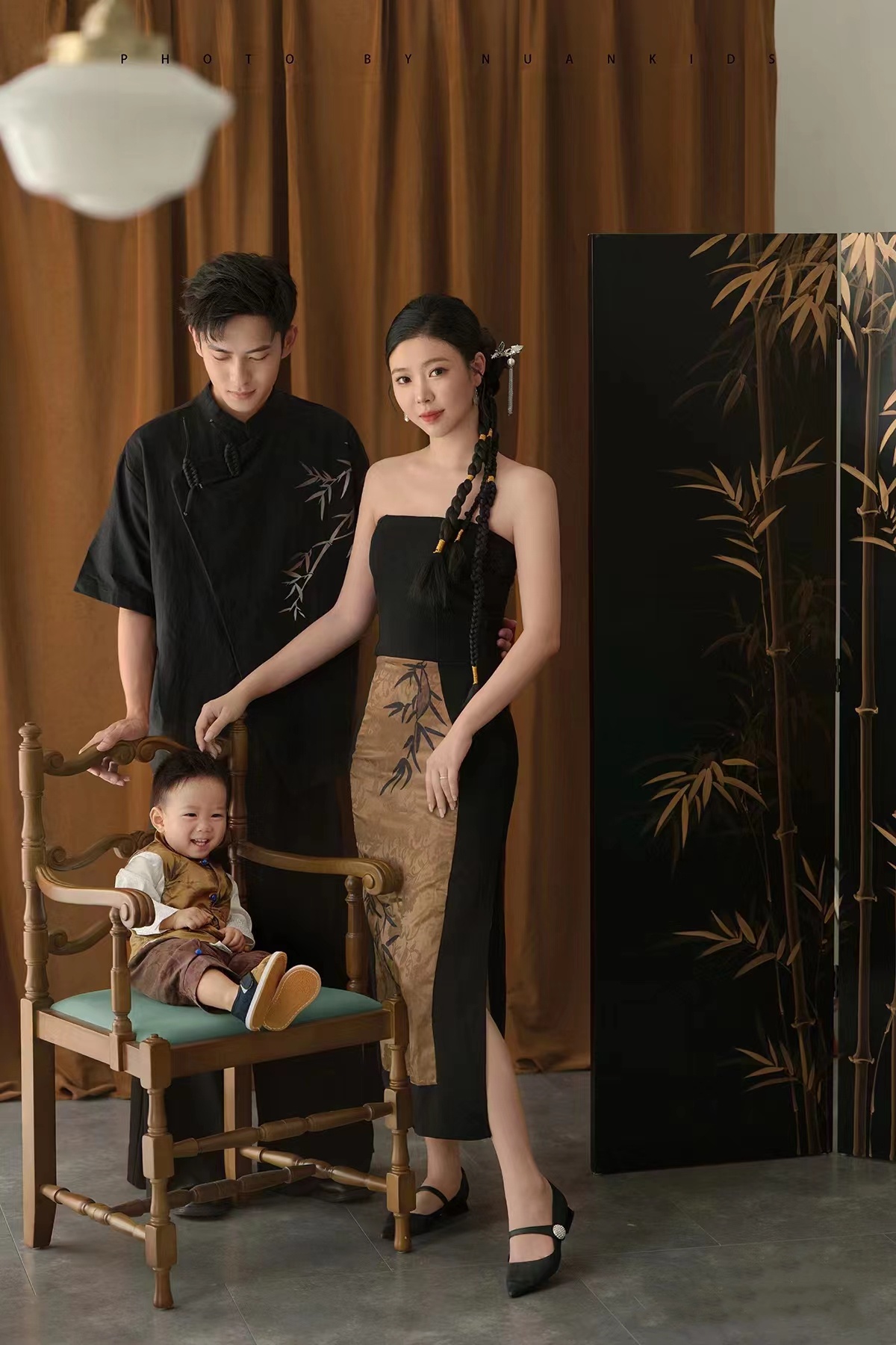 TUTUWING新中式亲子成人儿童通用