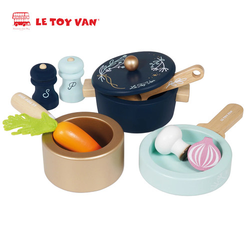 冰箱过家家玩具LeToyVan儿童