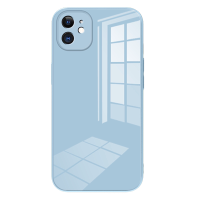 iPhone11/pro新款液态玻璃纯色壳