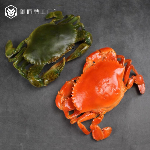 御匠梦工厂仿真青蟹膏蟹模型