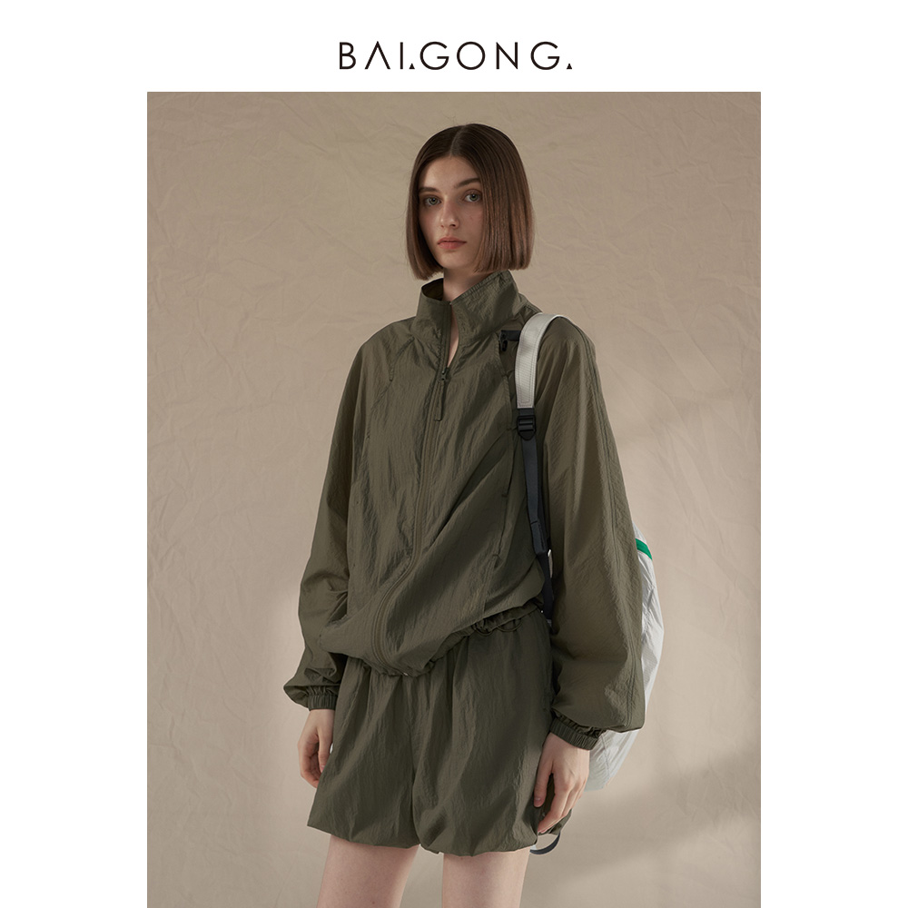 白弓山系户外休闲套装女