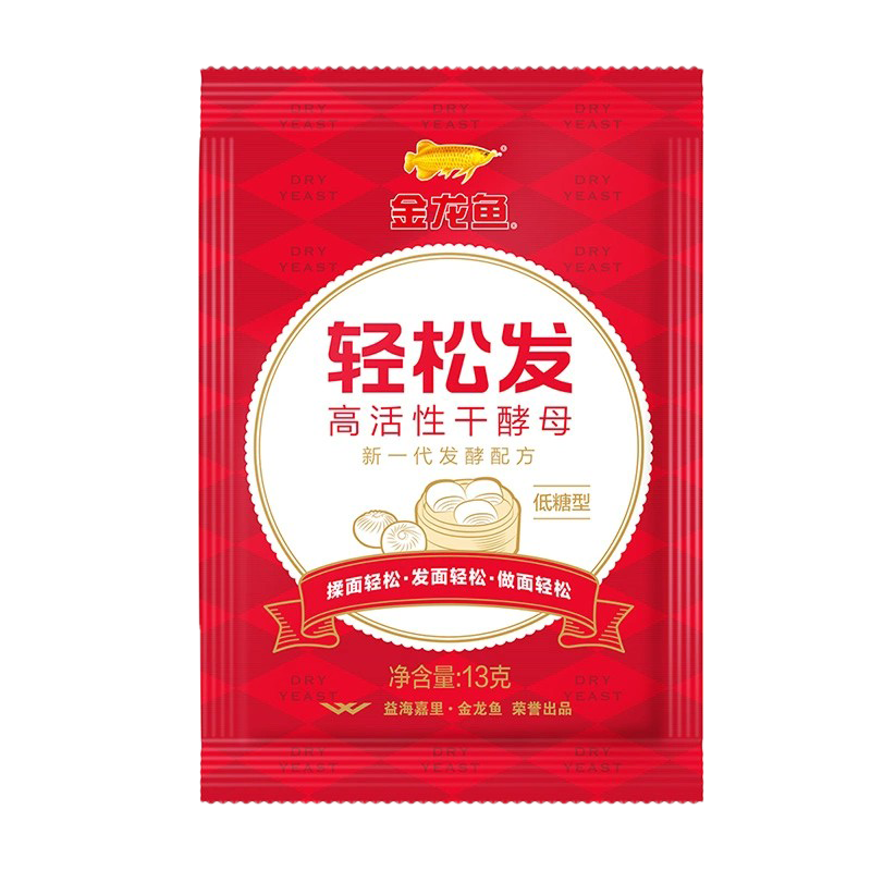 金龙鱼轻松发低糖高活性干酵母粉
