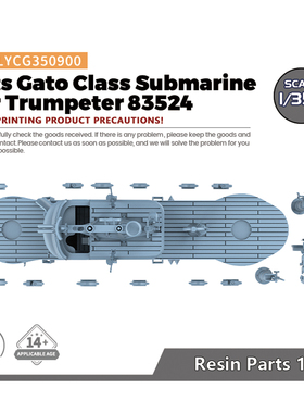 LYCG350900 1/350 模型升级件 小鲨鱼套改 配小号手 05906