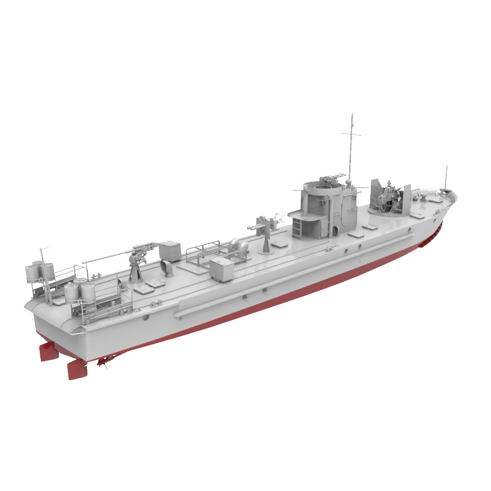 RHWS72026/S-A 1/72 苏联BMO型（194型）装甲猎潜艇