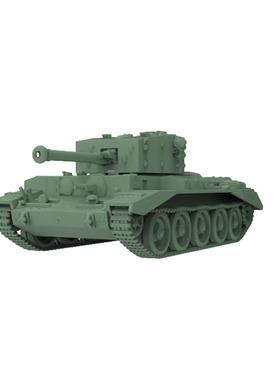 SS100843 1/100 军事模型 英国 克伦威尔V(A27M) 巡洋坦克MkVIII