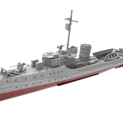 RHWS200004/S 1/200 美国PC-451号试验猎潜艇