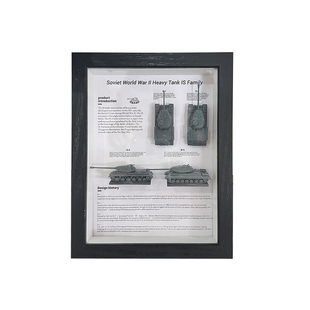 YPL107 1/L 苏联IS坦克系列 收藏展示框 立体中空相框