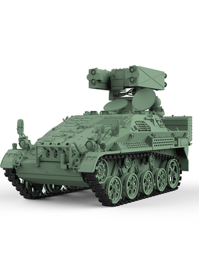 SS16779 1/16 军事模型 德国 鼬鼠2 防空武器运载车 Ozelot