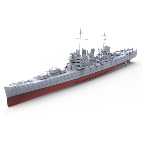 SSC1250756/S  1/1250 军事模型 美国 布鲁克林级轻巡洋舰(CL-40)