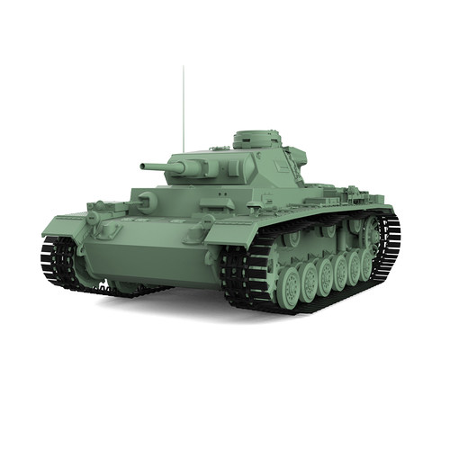MRY-SFW SS200713 1/200 军事模型 德国 III号坦克 J型 中型坦克