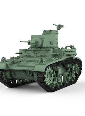 预售SSMODEL SS16503 1/16 1/18军事模型 美国 M2A4 轻型坦克