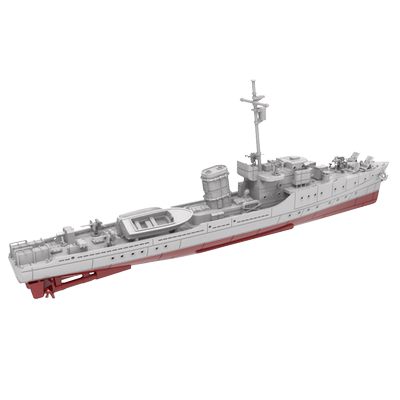 RHWS700004/S 1/700 美国PC-451号试验猎潜艇