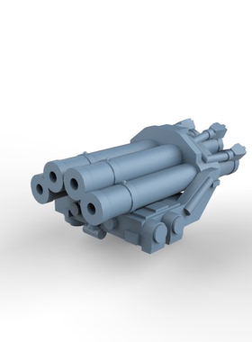 德国 四联装 375mm反潜火箭发射器  2pcs