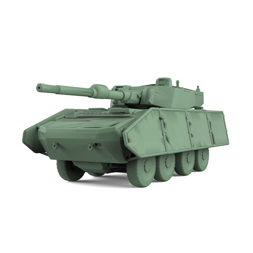 SS350984 1/350 军事模型 波兰  Wilk XC-8 坦克歼击车 V2.0 4pcs