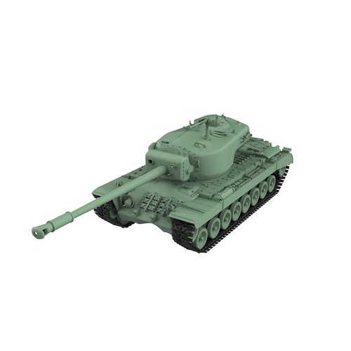 MRY-SFW SS144135 1/144 军事模型 美国 T34 重型坦克