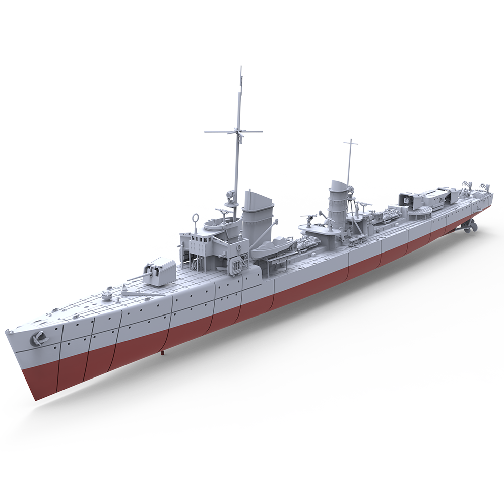 SSC700730/S 1/700 军事模型 德国捕食者级鱼雷艇“山猫”号 1932