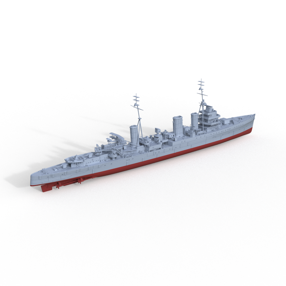SSC600607/S-A 1/600 二战英国绿宝石 (E 级) 进取号（D52）