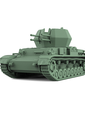 SSMODEL SS120481 1/120 军事模型 德国 旋风 自行防空炮 V2.0