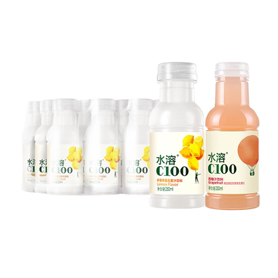 水溶C100柠檬味250ml*12瓶